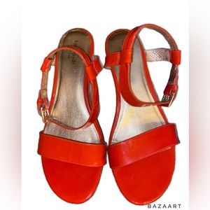 Kate Spade Coral Wedges